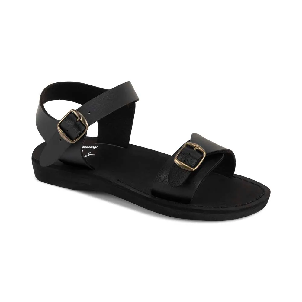 The Original Vegan - Leather Alternative Sandal | Black