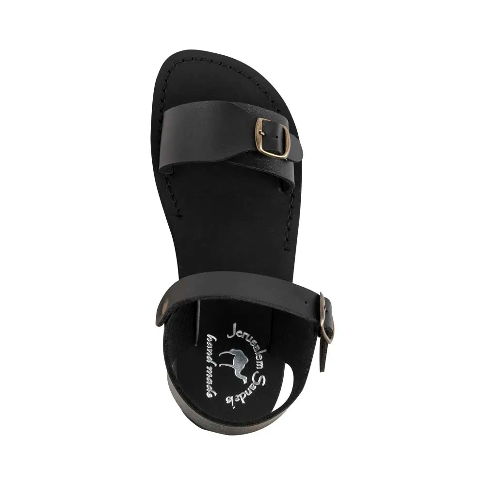 The Original Vegan - Leather Alternative Sandal | Black