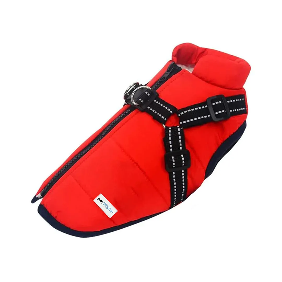 Waterproof Dog Fleece Coat