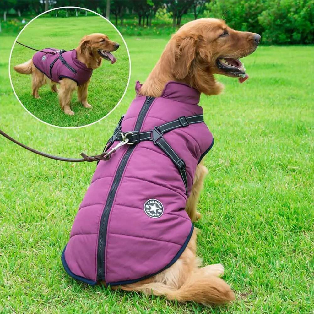 Waterproof Dog Fleece Coat