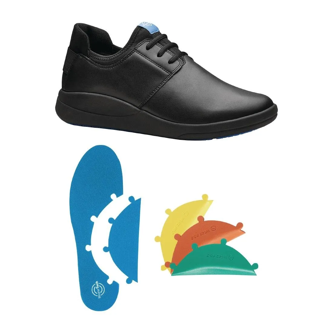 WearerTech Relieve Shoe Black/Black with Modular Insole Size 44 - BB740-44