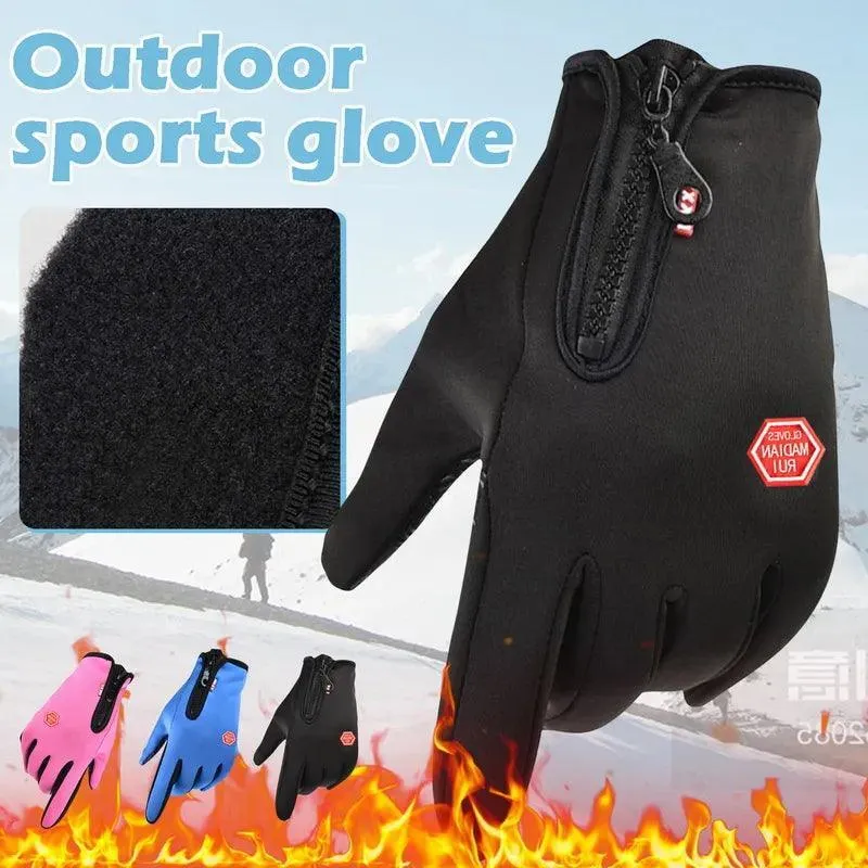 Winter Adventure Gloves: Waterproof Touchscreen Design & Warm Insulation