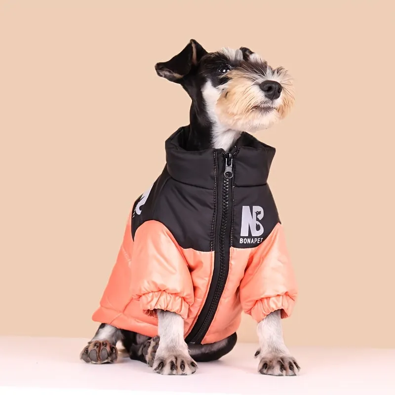 Winter Warm Pet Clothes Reflective Dog Coat for Cold Seasons