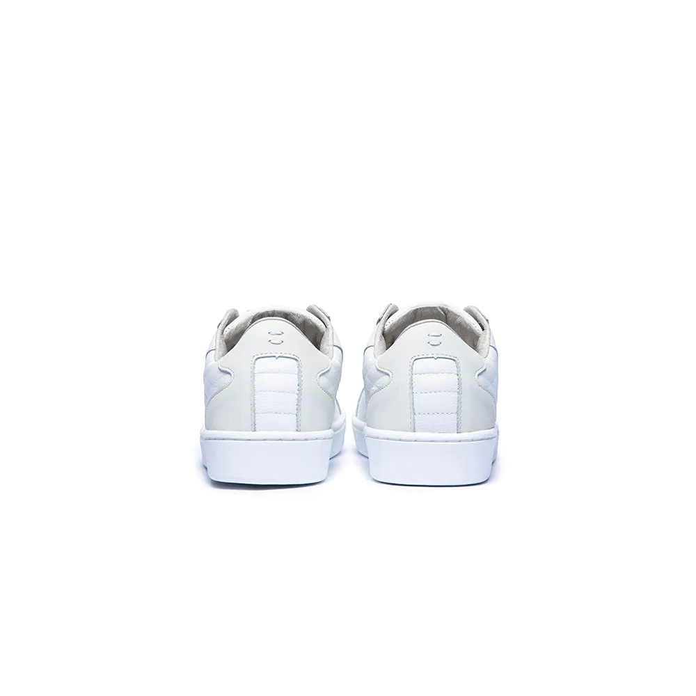 Women's Adelaide White Cream Leather Sneakers 92602-000