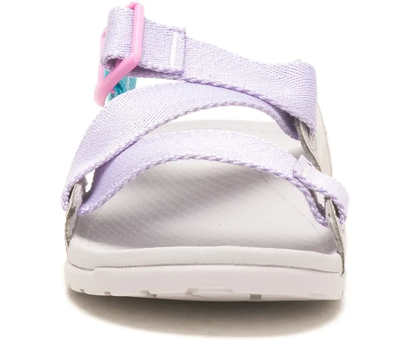 Women's Chaco Lowdown Slide Color: Purple Rose Aqua