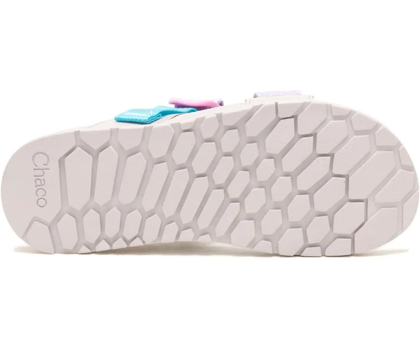 Women's Chaco Lowdown Slide Color: Purple Rose Aqua