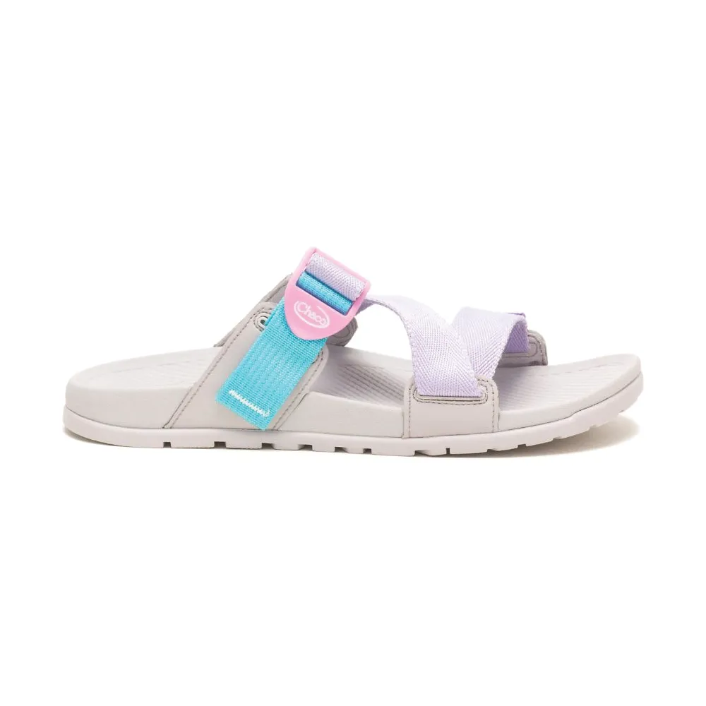 Women's Chaco Lowdown Slide Color: Purple Rose Aqua