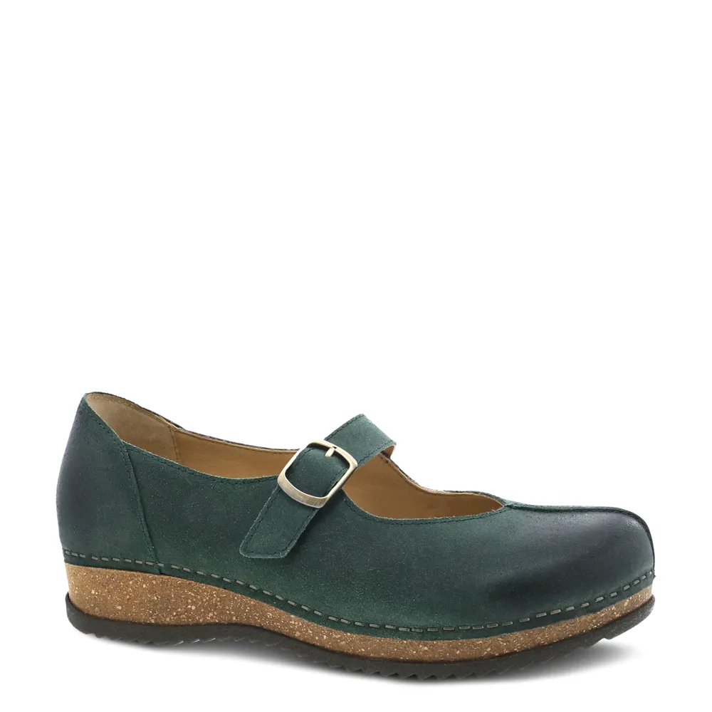 Women's Dansko Mika Color: Pine Burnished Suede