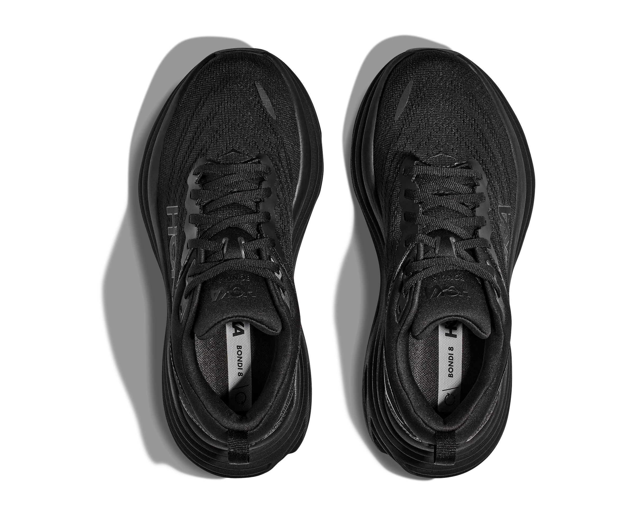 Women's Hoka Bondi 8 Color: Black / Black