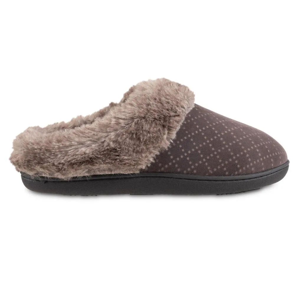 Women’s Velour Sabrine Hoodback Slippers