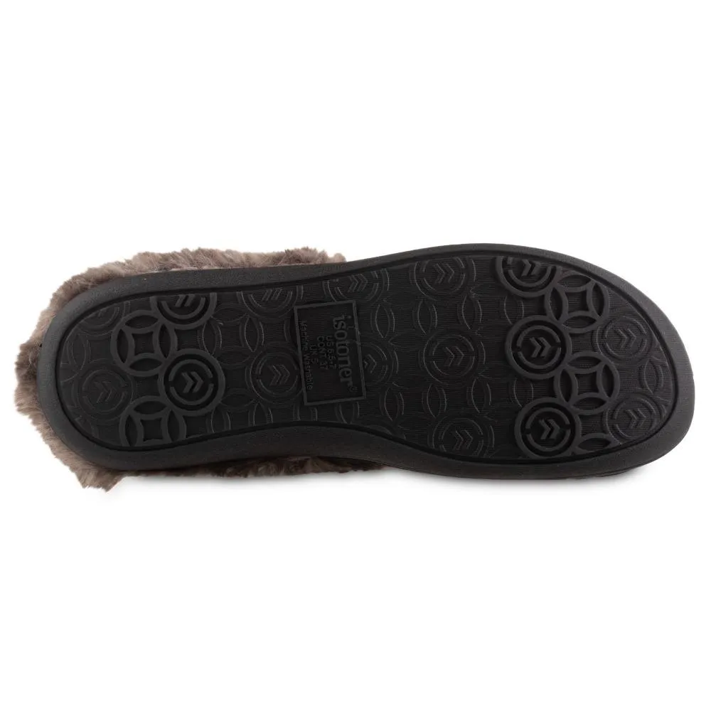 Women’s Velour Sabrine Hoodback Slippers